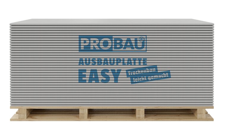 Trockenbauplatten PROBAU auf Palette
